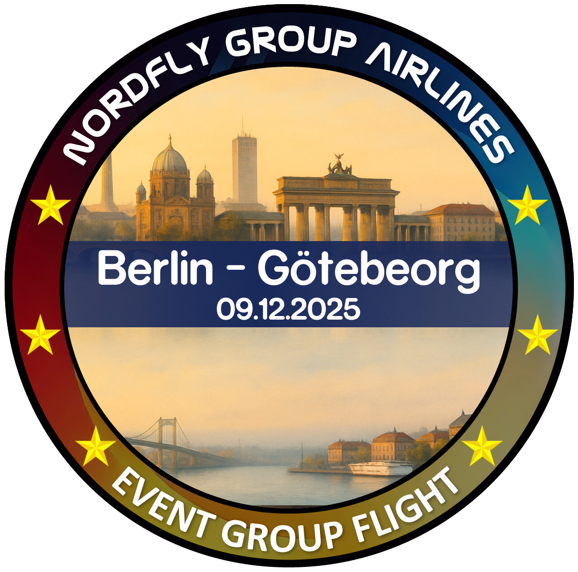 Group Flight Event | EDDB - ESGG