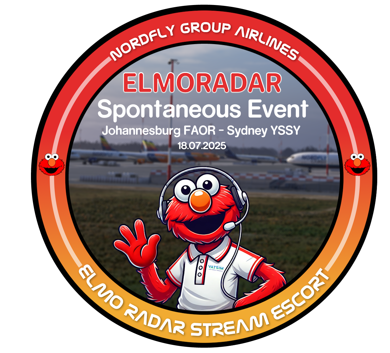Group Flight Event | ElmoRadar Escort